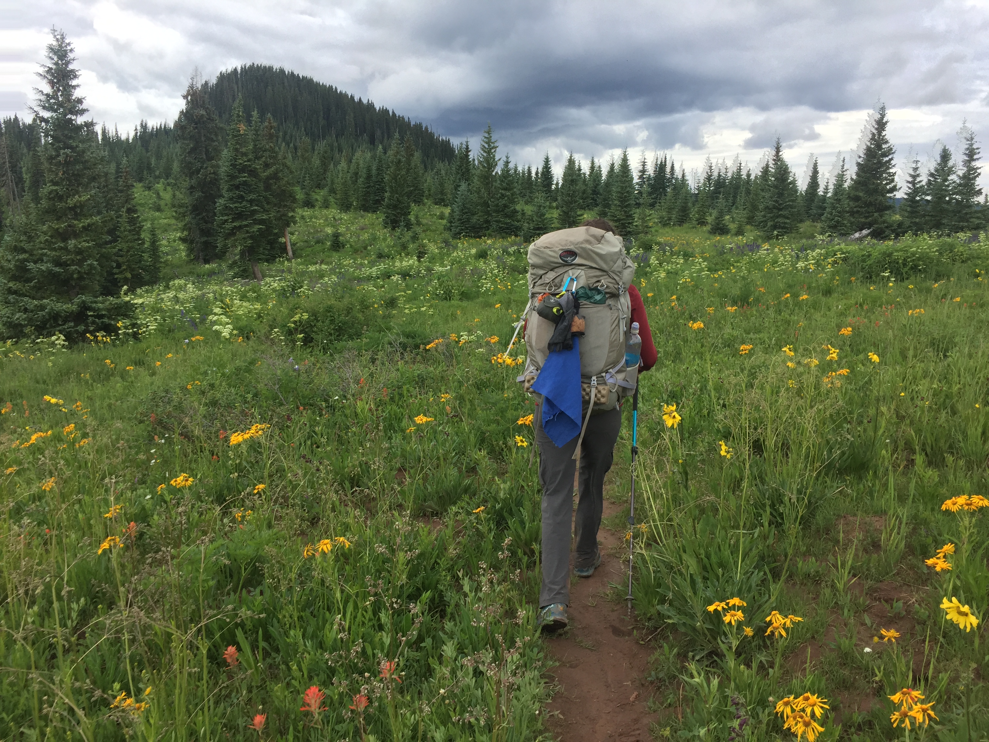 Female Backpacker